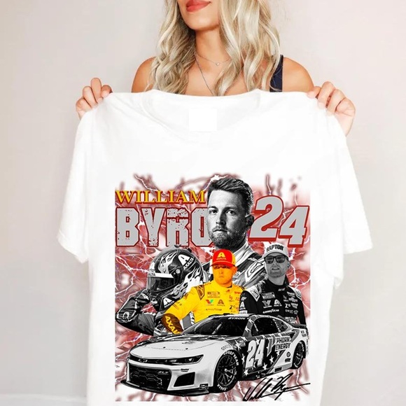 Other - William Byron Nascar White Shirt
